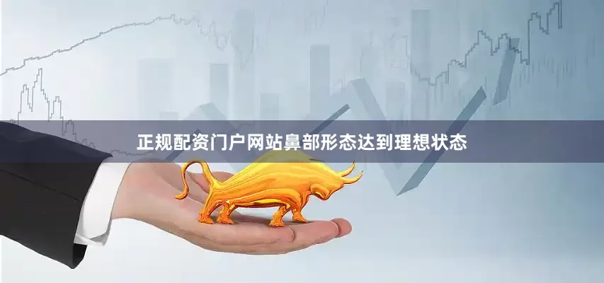 正规配资门户网站鼻部形态达到理想状态